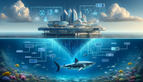 😲 New AI Nation-State Floating on the Ocean, AI of the week, 🦈 Shark artist