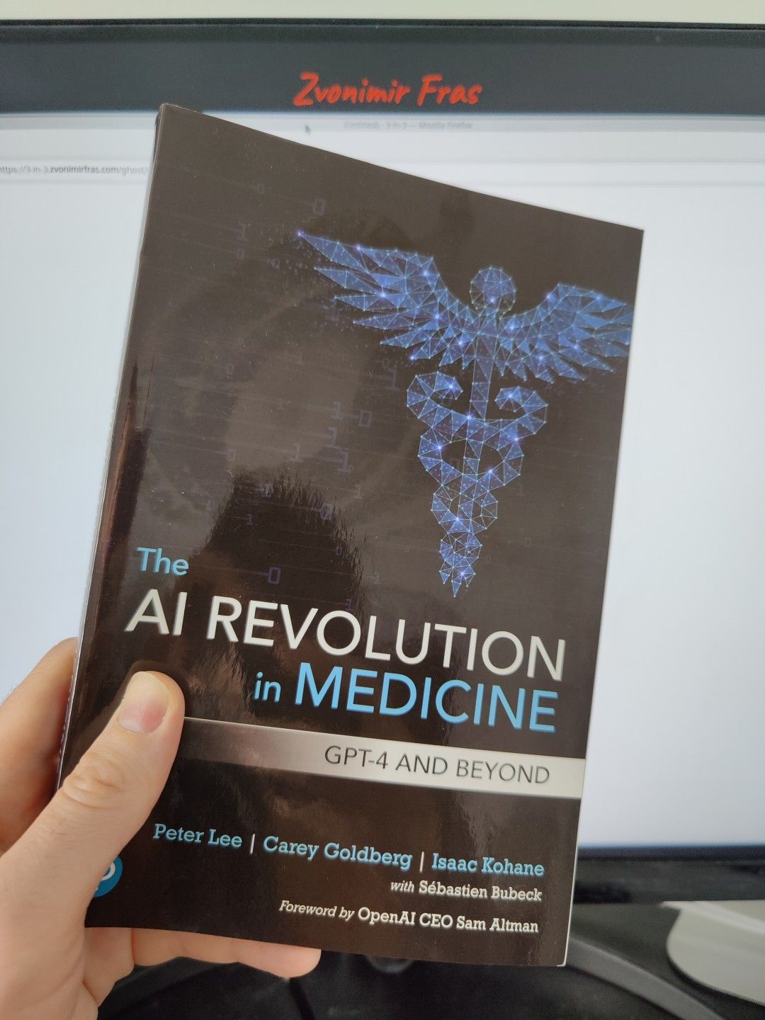 The AI revolution in medicine - GPT-4 and beyond - by Peter Lee, Carey Goldberg and Isaac Kohane